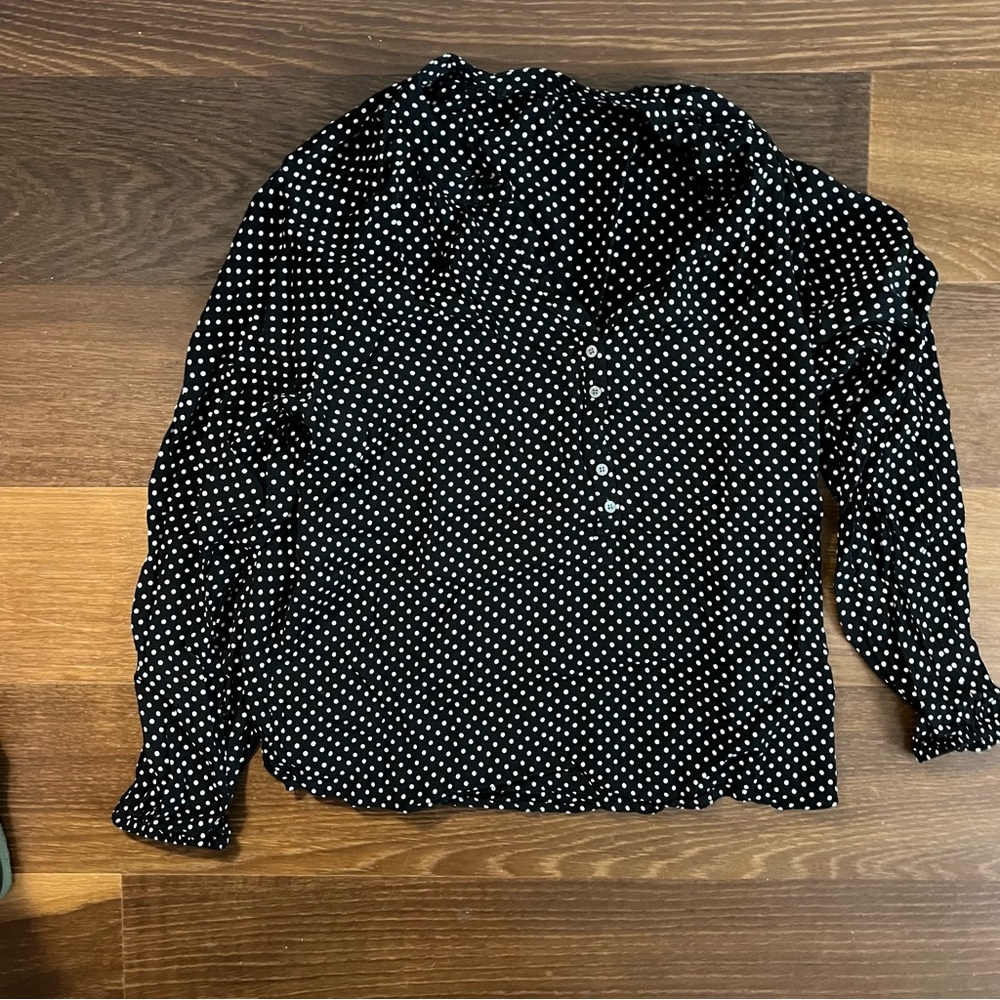 J.Crew Polka Dot Blouse